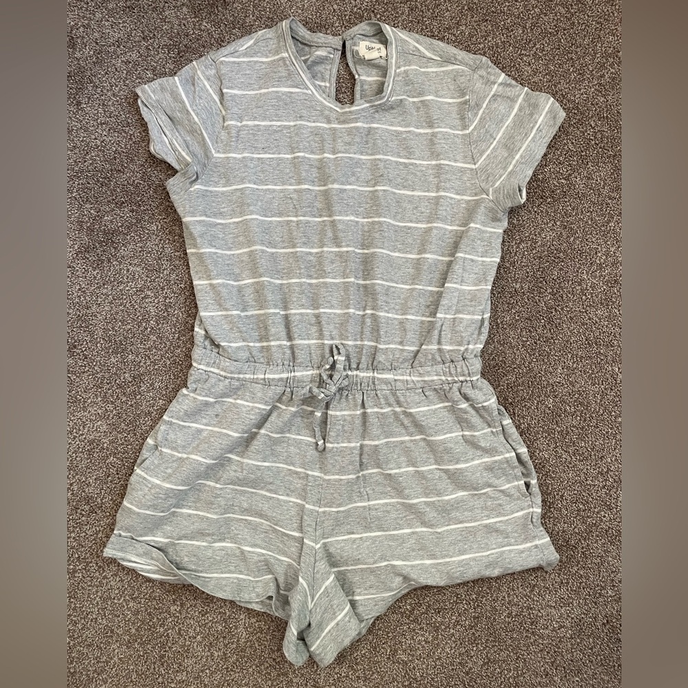 Up West Cotton short romper